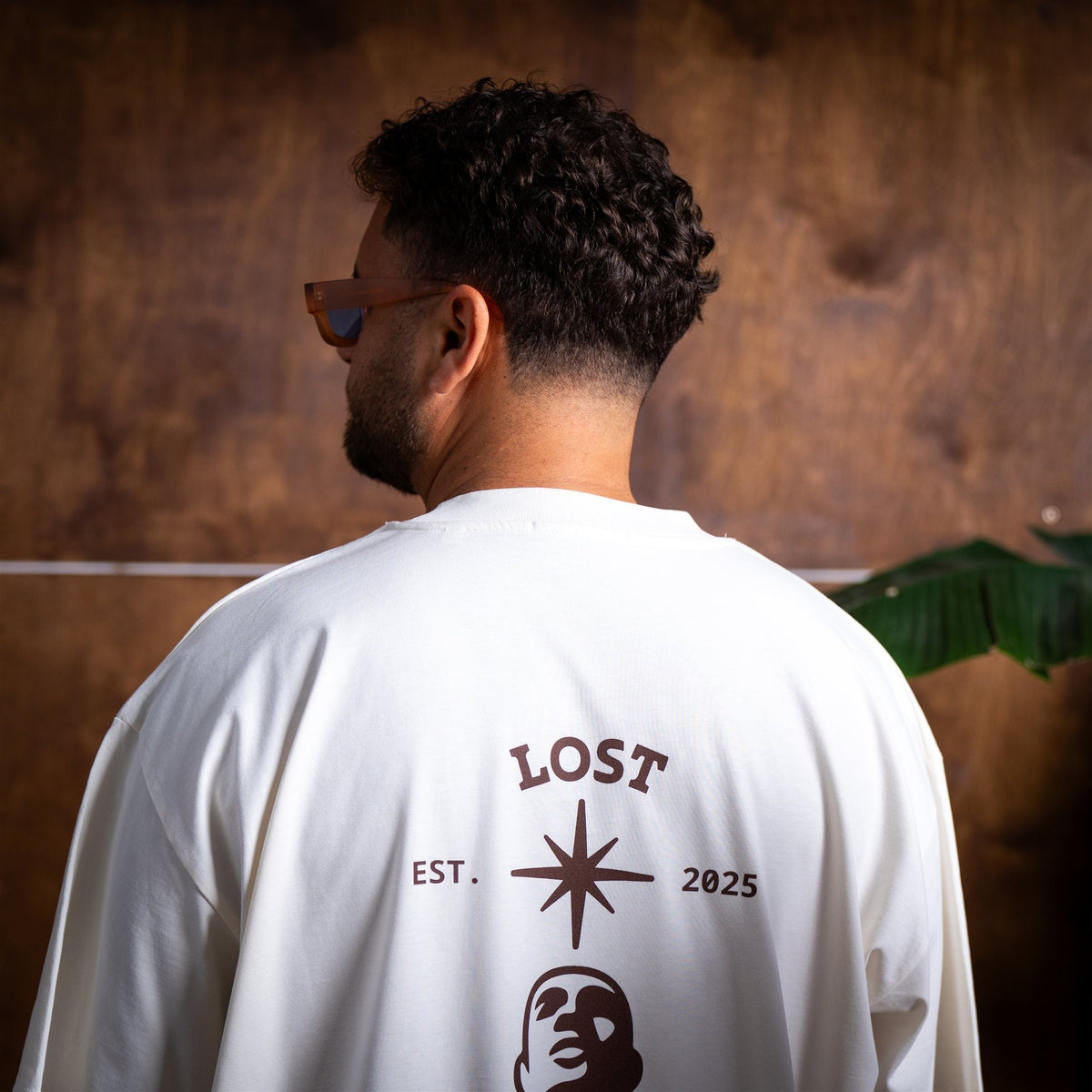 Bandido Essential T-Shirt — Cream & brown (5)