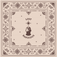 Signature Bandana — Cream & brown