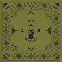 Signature Bandana — Olive & black