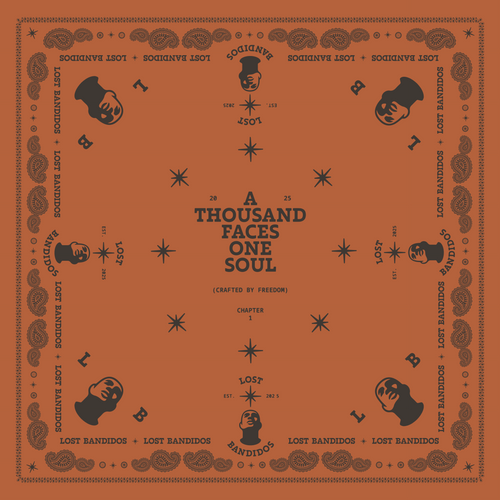 A Thousand Faces Bandana — Terracotta