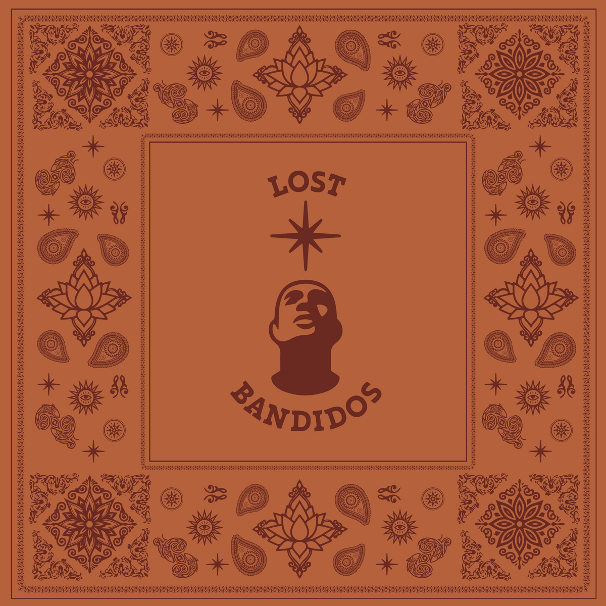 Signature Bandana — Terracotta